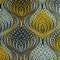Preview: Afrikanischer Wax Print Stoff Baumwolle YELLOW DIAMONDS